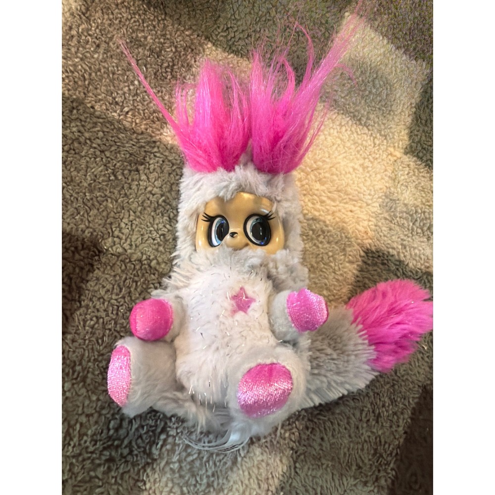 Fur Babies World Bush Baby‎ World Grey Pink Plush Toy 2017 Golden Bear